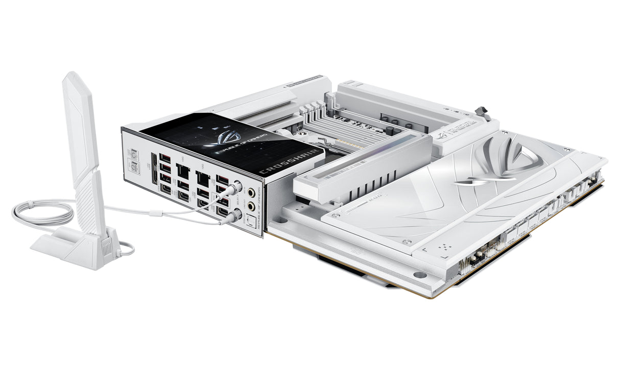 Placa Base Asus Rog Crosshair X870e Glacial Amd X870e Zócalo Am5 Atx Extendida