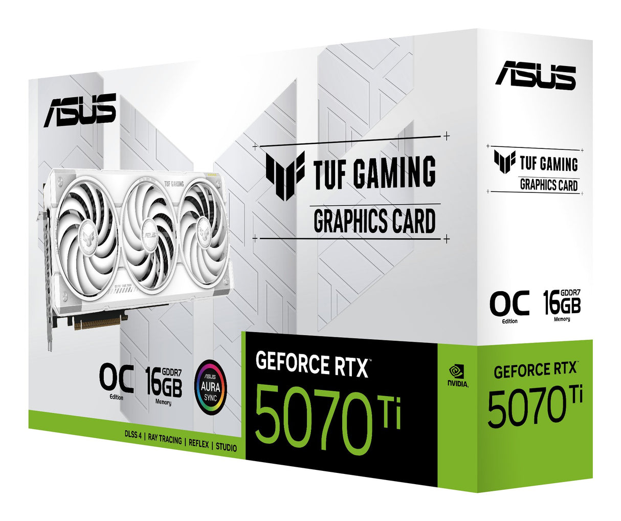 EAN 4711636066334 - ASUS TUF Gaming TUF-RTX5070TI-O16G-WHITE-GAMING NVIDIA GeForce RTX 5070 Ti 16 GB GDDR7 imagen 10