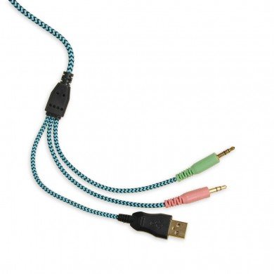 EAN 5901443053446 - iBox X8 Auriculares Alámbrico Diadema Juego Negro, Azul imagen 6