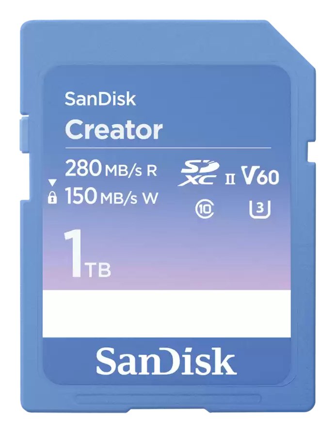 Card Sandisk Creator Sd Uhs-Ii 1tb