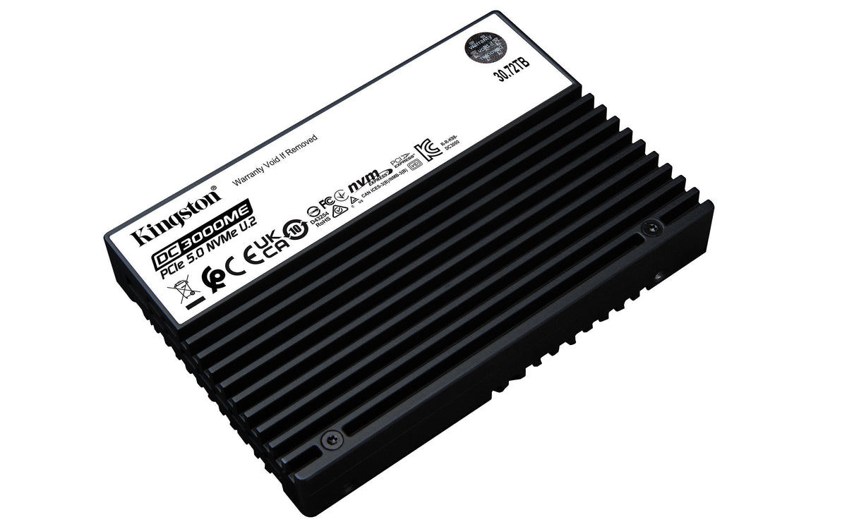 Kingston Dc3000me Sedc3000me/30t7 30720 Gb 1.0 Dwpd 2,5" 63,5mm U.2 Pcie 5.0 X4 Ssd 256bit Aes