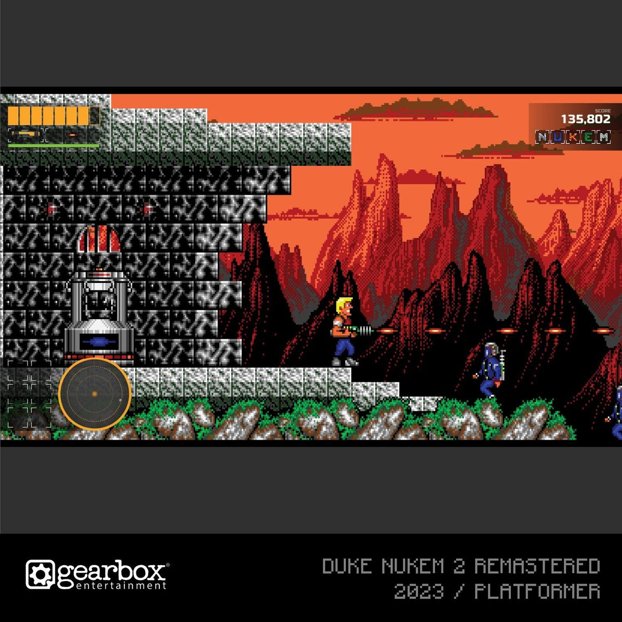 Juego Duke Nukem Cartucho 1 Retro
