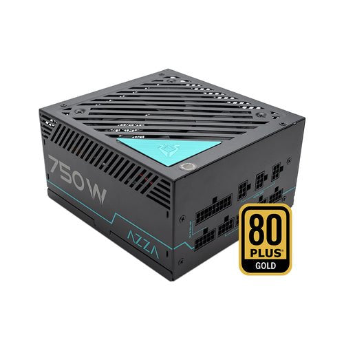EAN 4712839557490 - Azza PSAZ-750G unidad de fuente de alimentación 750 W 20+4 pin ATX ATX Negro imagen 6