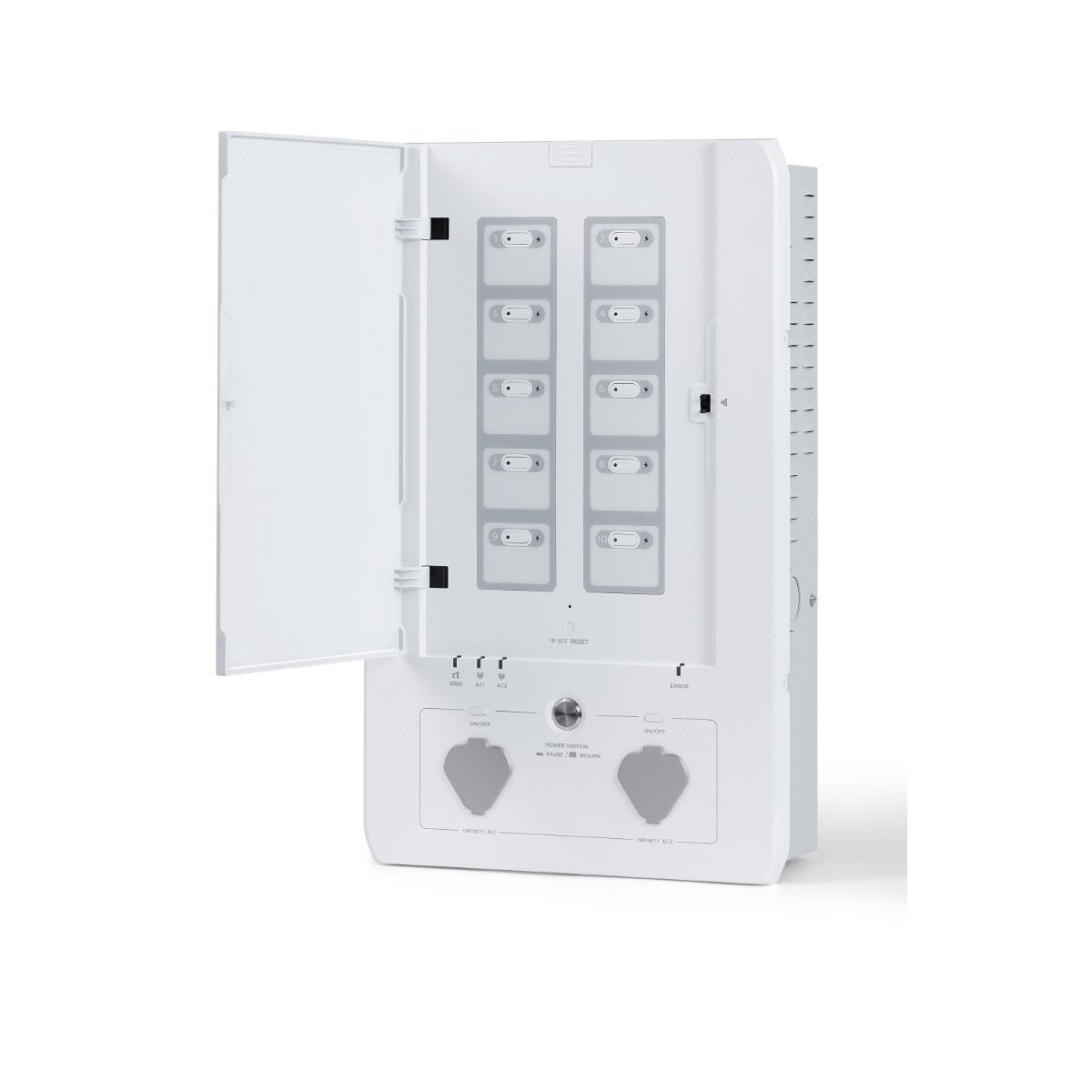 Panel De Hogar Inteligente Ecoflow Combo, Distribuidor Blanco/Gris, Para 2 Ecoflow Delta Pro 668572