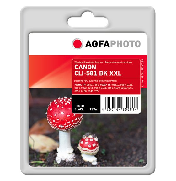 Agfaphoto Apccli581xxlbk Cartucho De Tinta 1 Pieza(S) Compatible Foto Negro