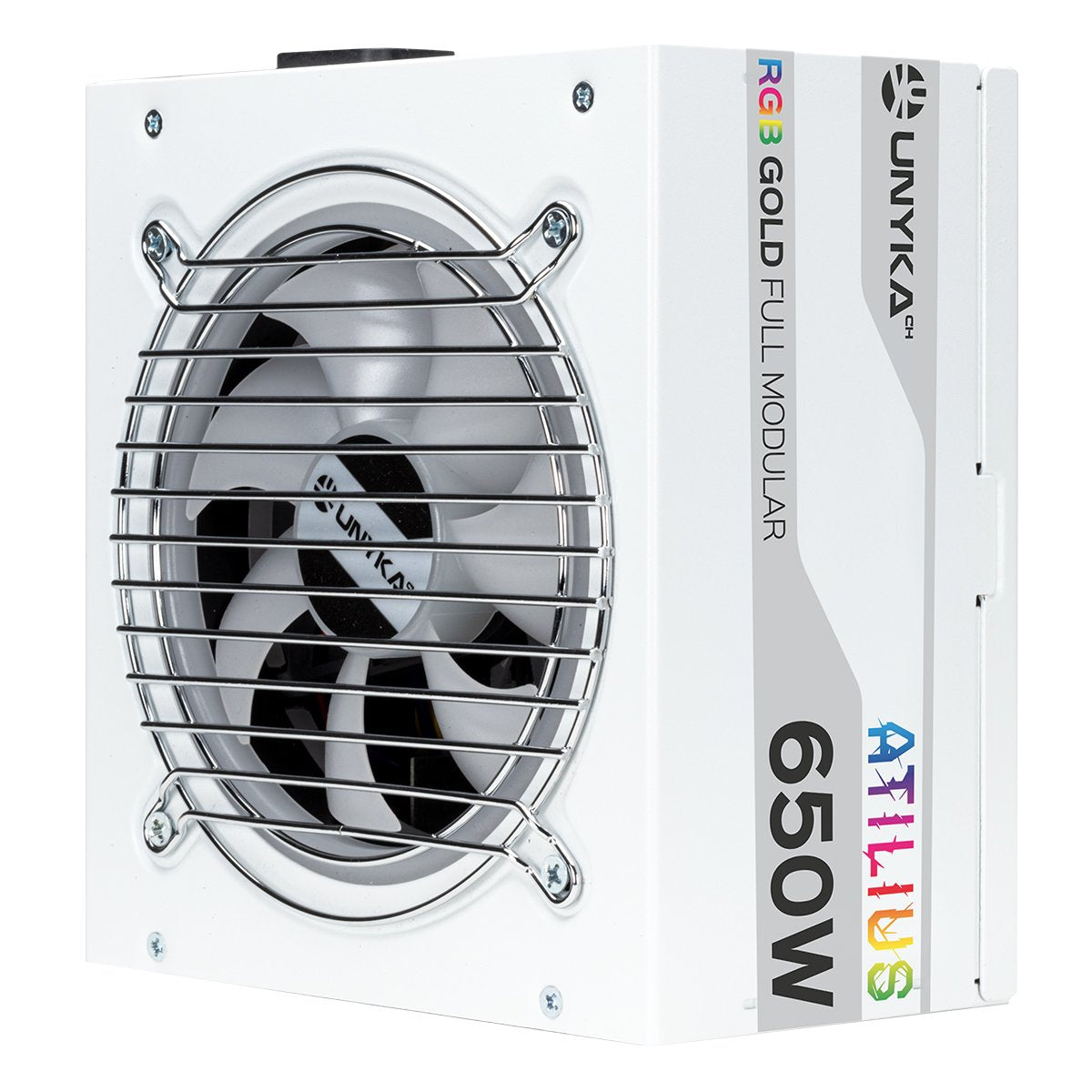 EAN 6940533545309 - UNYKAch ATX Atilus RGB White 650W unidad de fuente de alimentación 20+4 pin ATX Blanco imagen 2