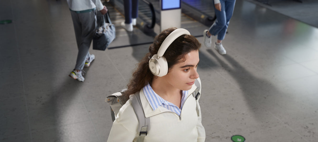 Auriculares Soundcore Space One Pro - Cream White