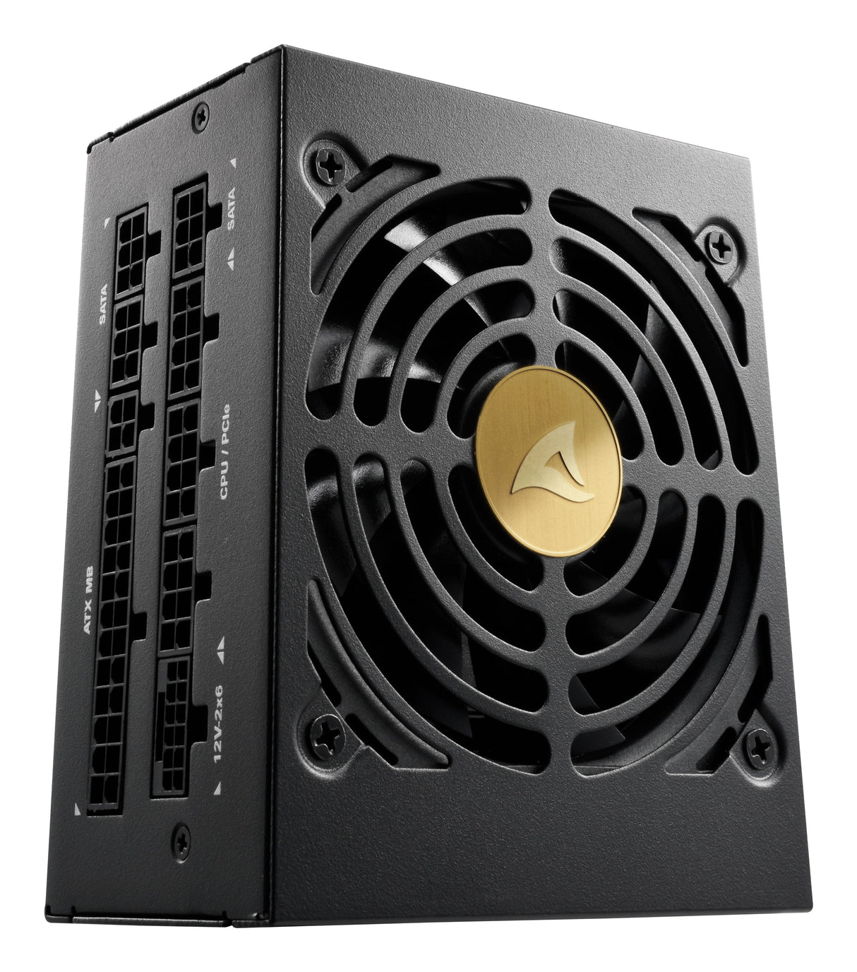 Fuente De Alimentación Sharkoon Rebel P20 Sfx 750w, Para Pc Negro, 1x Conexión De Alta Potencia De 12 Pines, 2x Pcie, Gestión De Cables, 750 Vatios 4044951040650