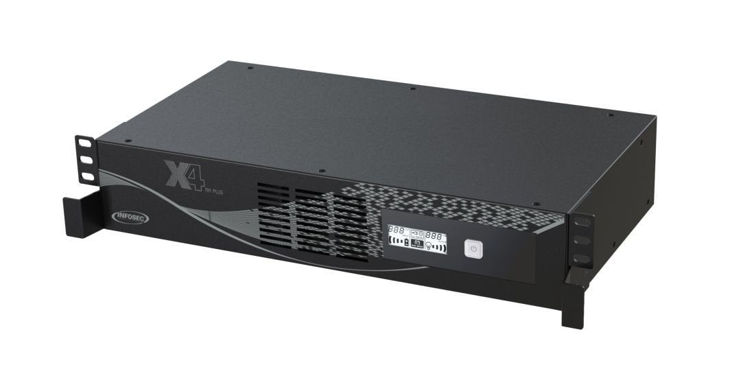 Infosec X4 1000 Rm Plus Sai (Ups) Línea Interactiva 1 Kva 600 W 10 Salidas Ac