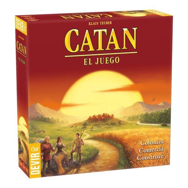 Juego De Mesa Devir Colonos De Catan 4 Jugadores