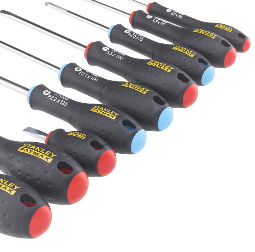 Destornillador Stanley Fmht65424-0 Negro