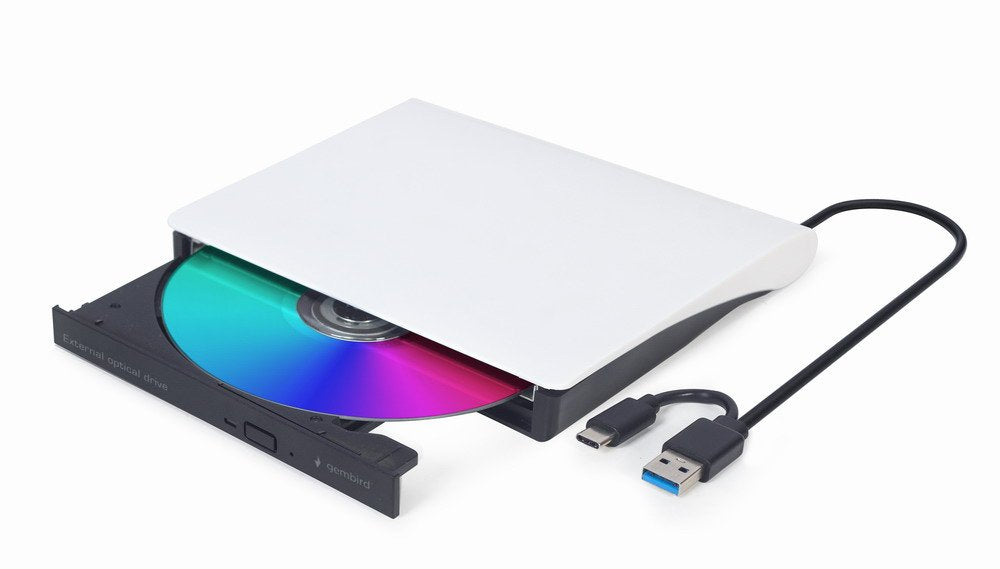 EAN 8716309125147 - Gembird DVD-USB-03-BW unidad de disco óptico DVD±RW Negro, Blanco imagen 2