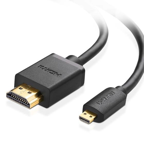 Ugreen 30104 Cable Hdmi 3 M Hdmi Tipo D (Micro) Hdmi Tipo A (Estándar) Negro