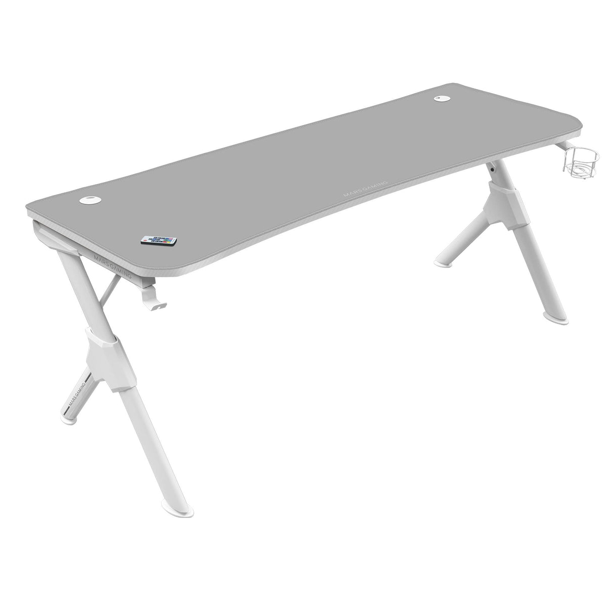 Mesa Gaming Mars Gaming Mgdxl 160 X 60 X 75cm Blanca