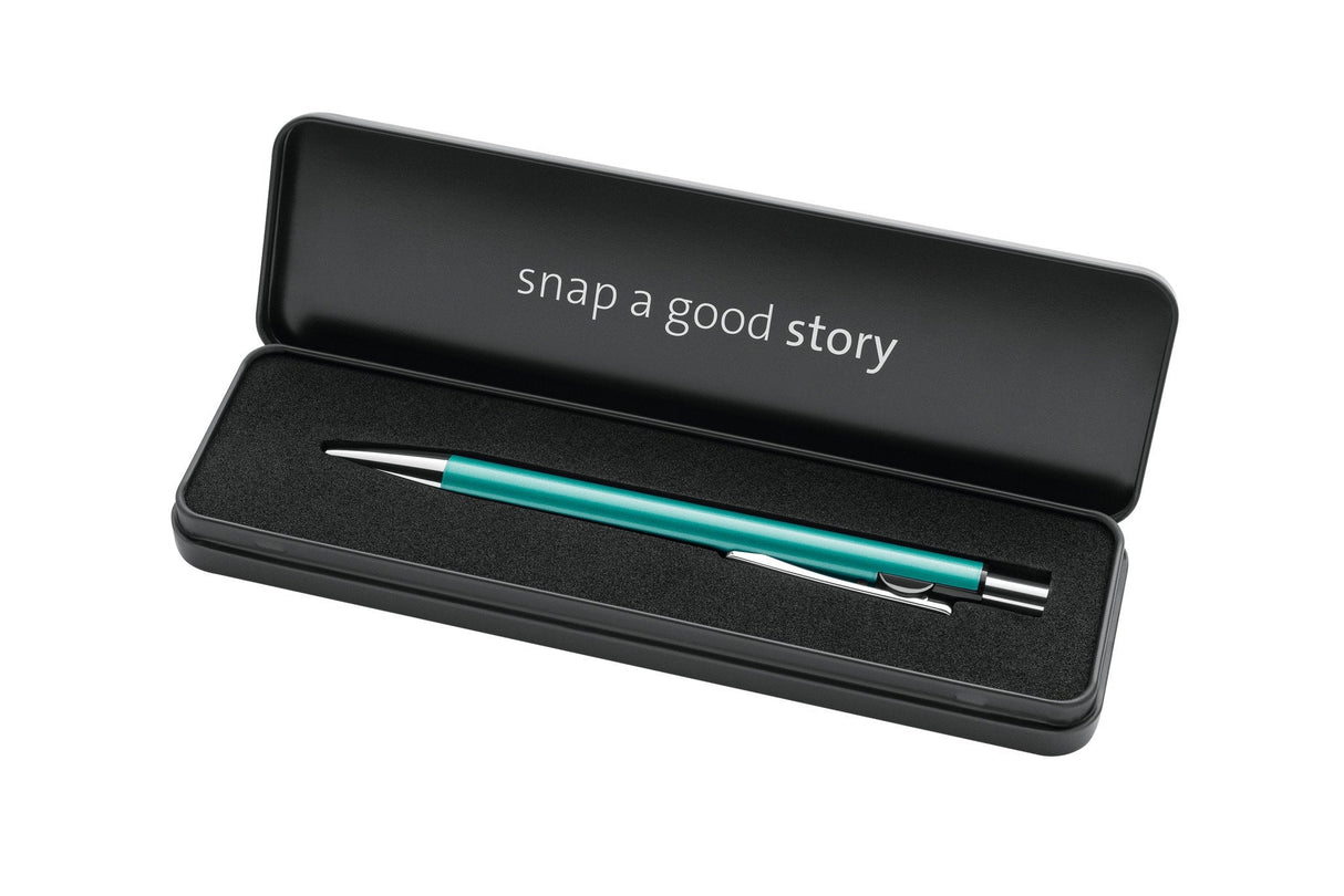 Bolígrafo Pelikan Snap Metallic K10 Metall-Etui Turquesa