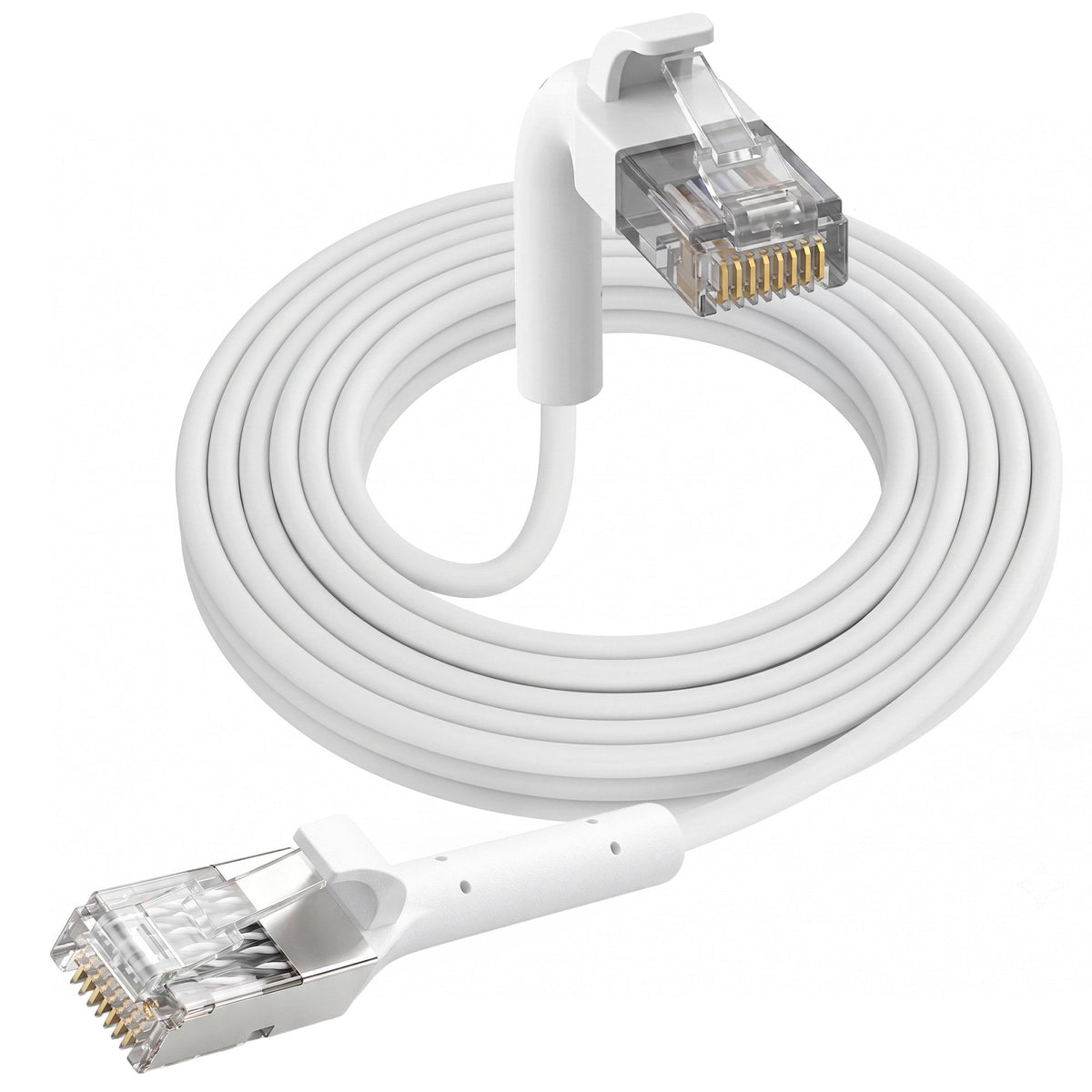 EAN 5906168638954 - Extralink Kat.6 U/FTP 10m 1Gbps Biały | Patchcord LAN | Miedź Kabel sieciowy skrętka, łamana końcówka (EX imagen 7