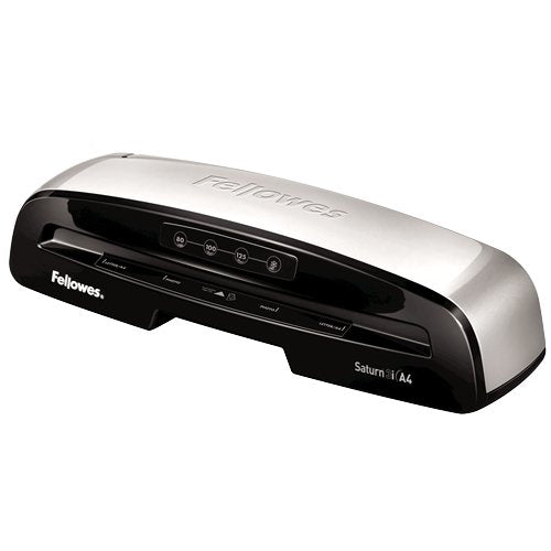 Plastificadora Saturn 3 A4 Fellowes  Fellowes Saturn 3i, 23,5 Cm, Laminadora En Frío, 1 Min, 300 Mm/Min, A4, 125 ?M