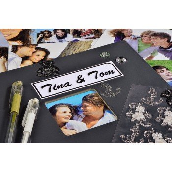 Hama Fine Art Álbum De Foto Y Protector Gris 50 Hojas 10 X 15 Cm