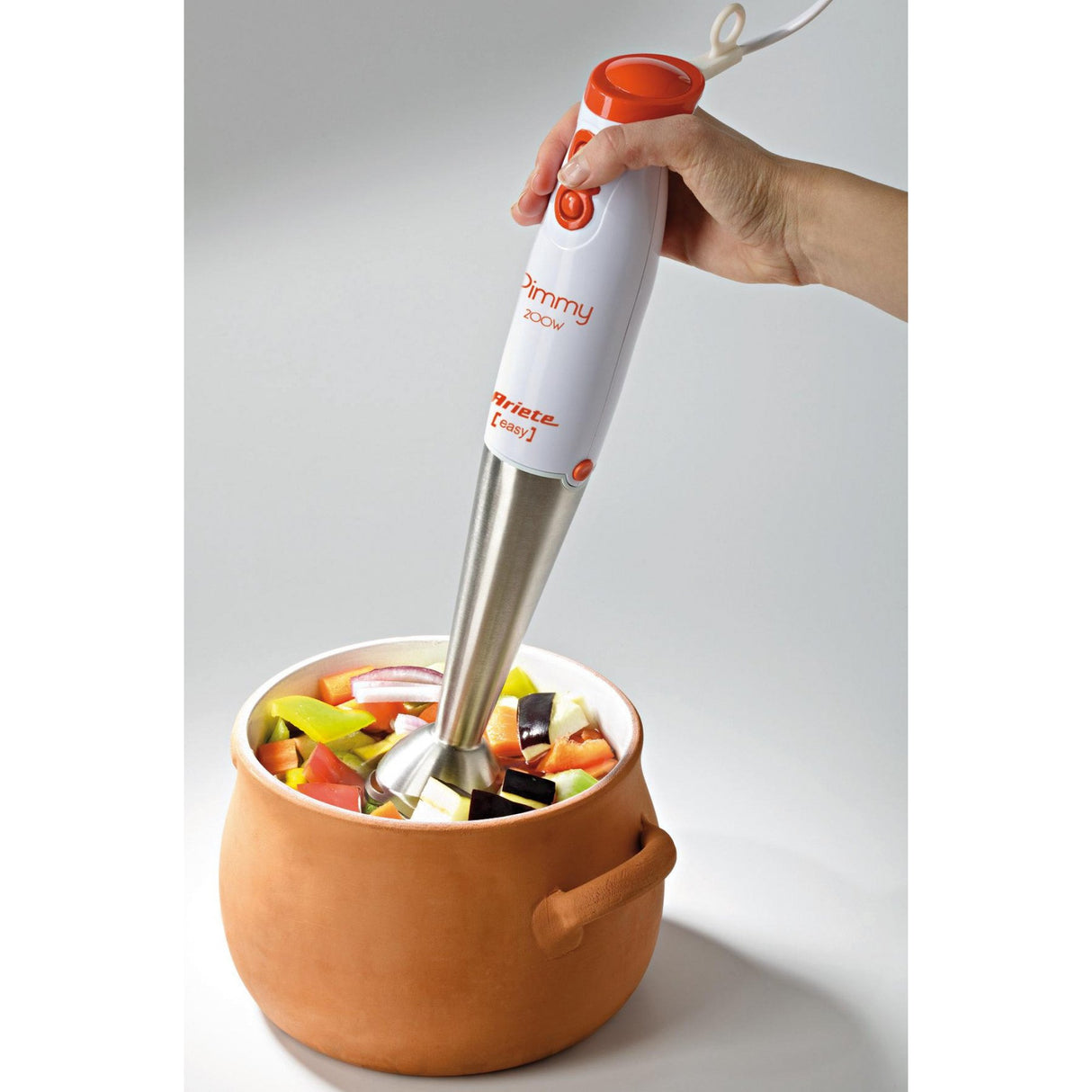 EAN 8003705108059 - Ariete 0881/00 0 L Batidora de inmersión 200 W Naranja, Blanco imagen 4