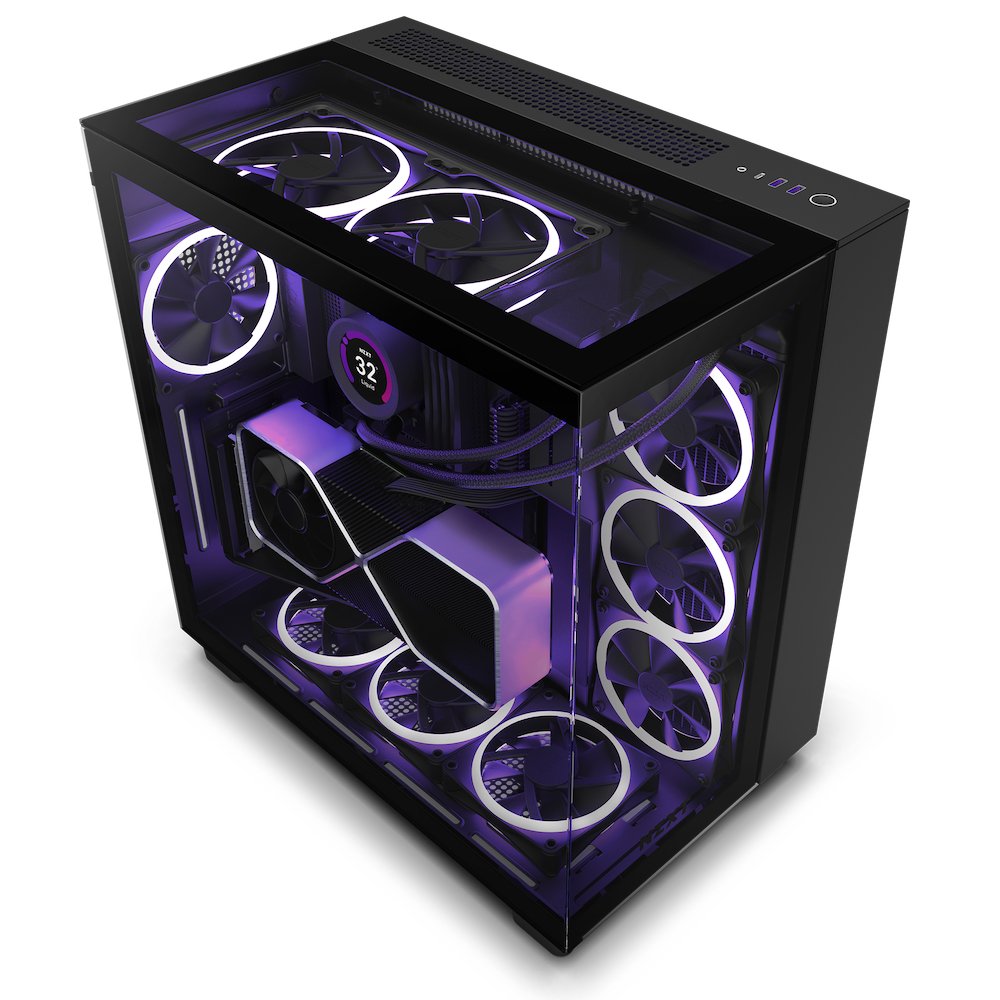 EAN 5056547202433 - NZXT H9 Elite Midi Tower Negro imagen 2