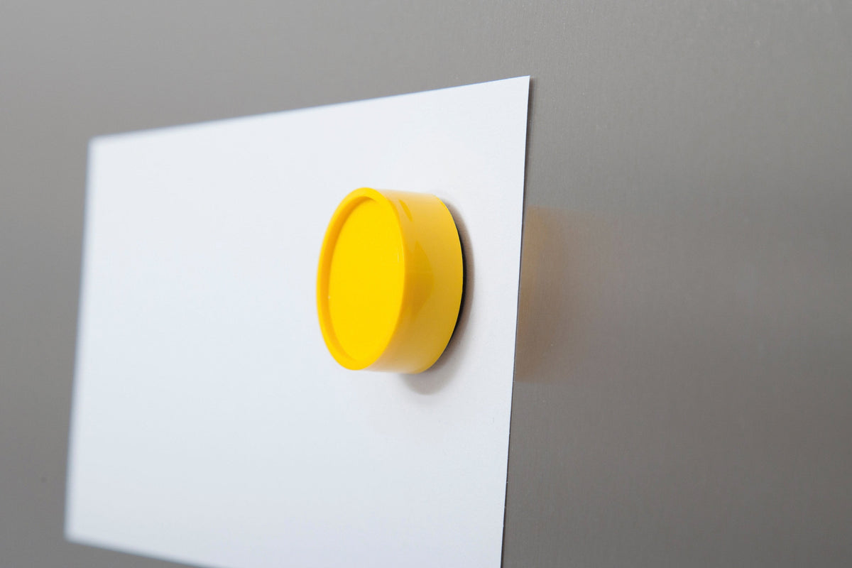Maul Industriemagnet Redondo 29mm 10 Unidades Amarillo