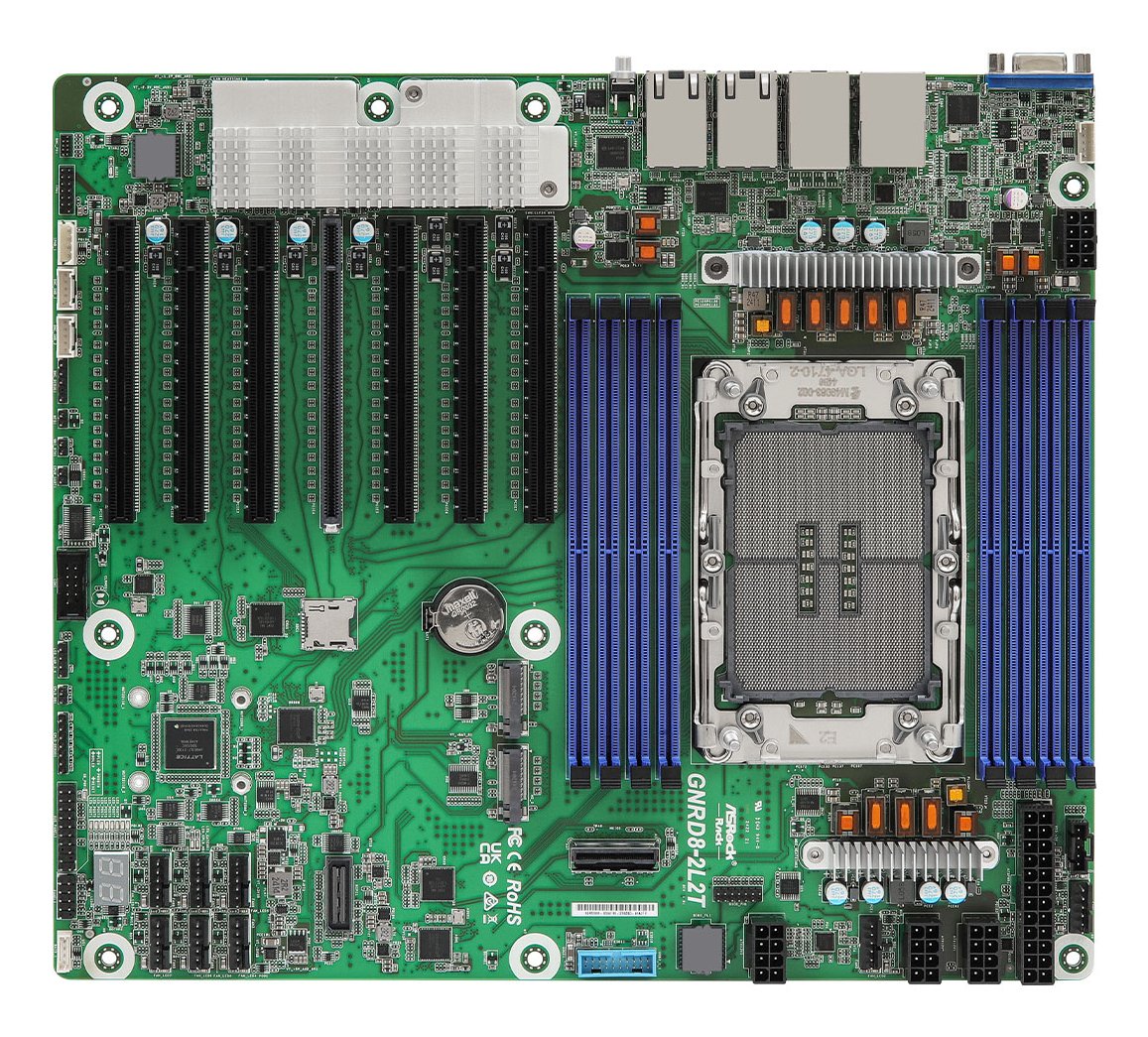 EAN 4711430523620 - Asrock GNRD8-2L2T placa base LGA 4710 (Socket E2) SSI CEB imagen 1