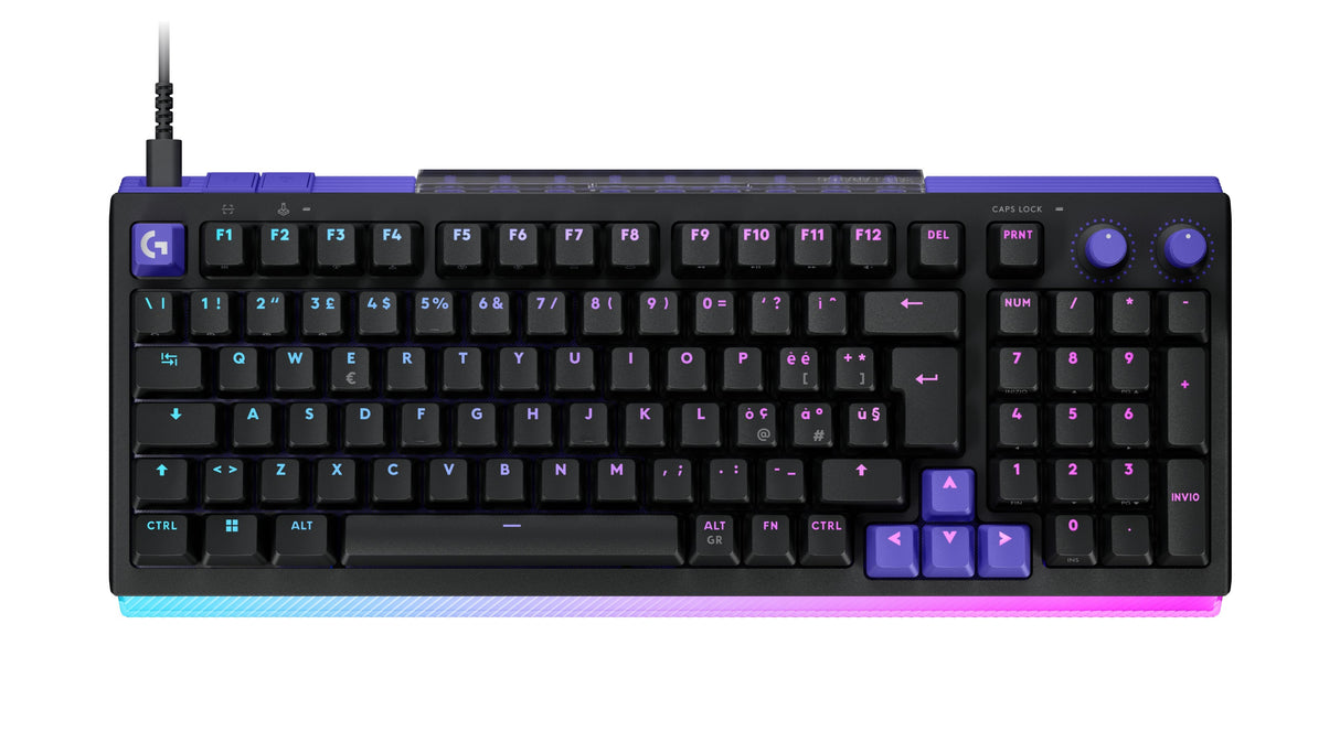 Teclado Logitech G512 X 98 Magnético Compacto Con Switches Dual Swap Y Rgb Lightsync Teclado Italiano