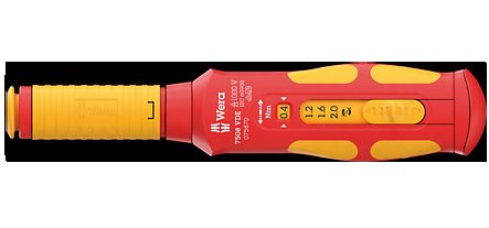 Wera 7508 Vde Kraftform Safe- Torque Speed 0,4-2,0 Nm