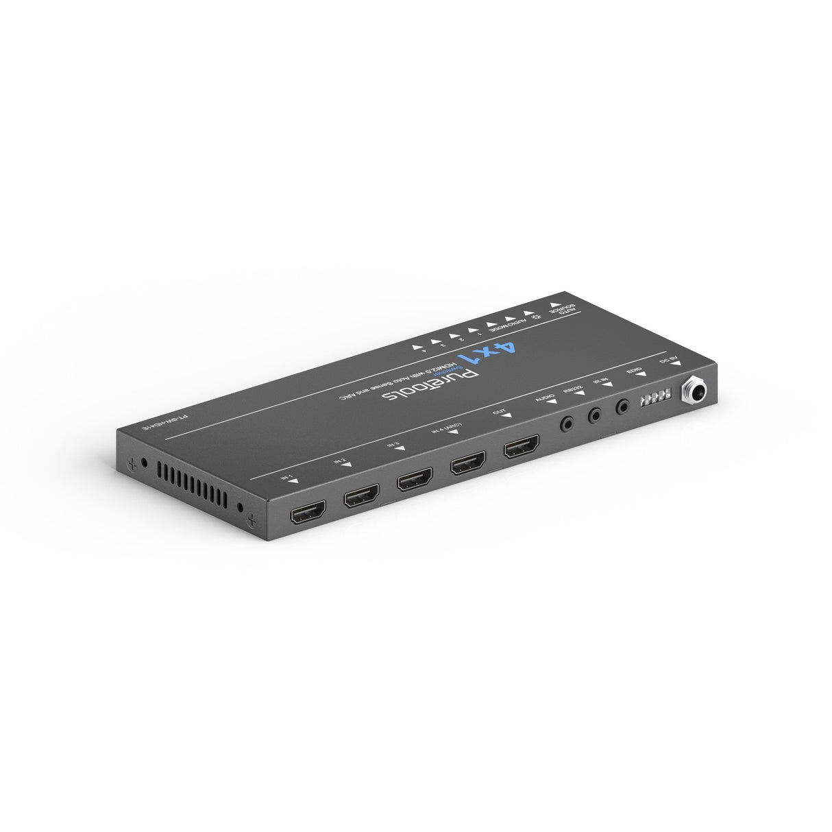 Purelink Puretools - 4x1 Hdmi Switcher 4k (60hz 4:4:4), Audio-De-Embedding, Ar