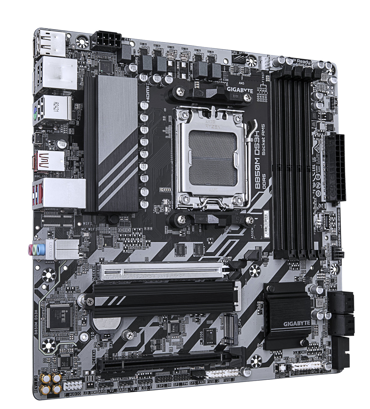 EAN 4719331866518 - GIGABYTE B850M DS3H placa base AMD B850 Zócalo AM5 micro ATX imagen 3