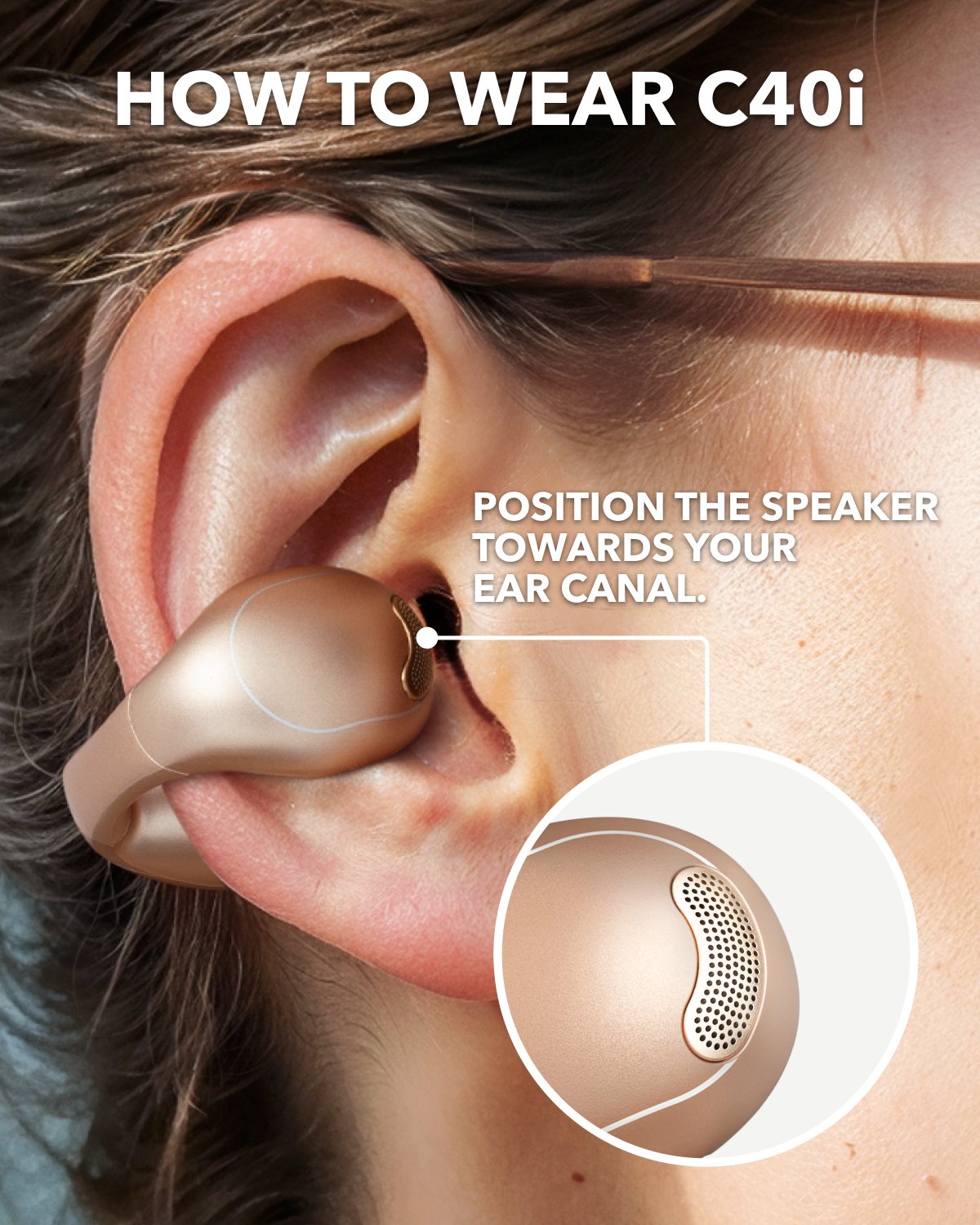 EAN 0194644286088 - Soundcore C40i Auriculares Inalámbrico De oreja abierta Llamadas/Música/Deporte/Uso diario Bluetooth Bron imagen 6