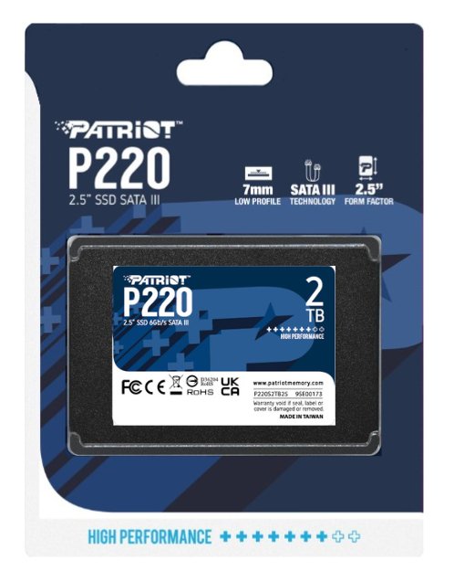 EAN 4711378424324 - Patriot Memory P220 2TB 2.5" Serial ATA III imagen 5