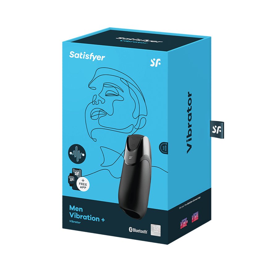 Satisfyer Men Vibration+ - Negro
