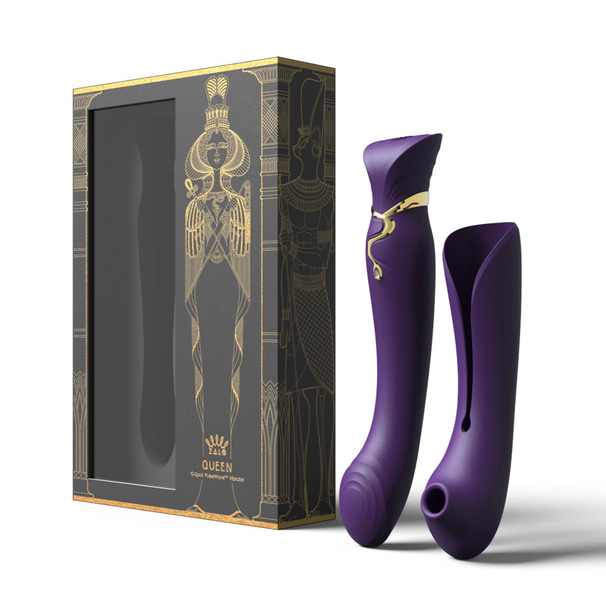 Zalo - Queen G-Spot Puls Wave Vibe Morado