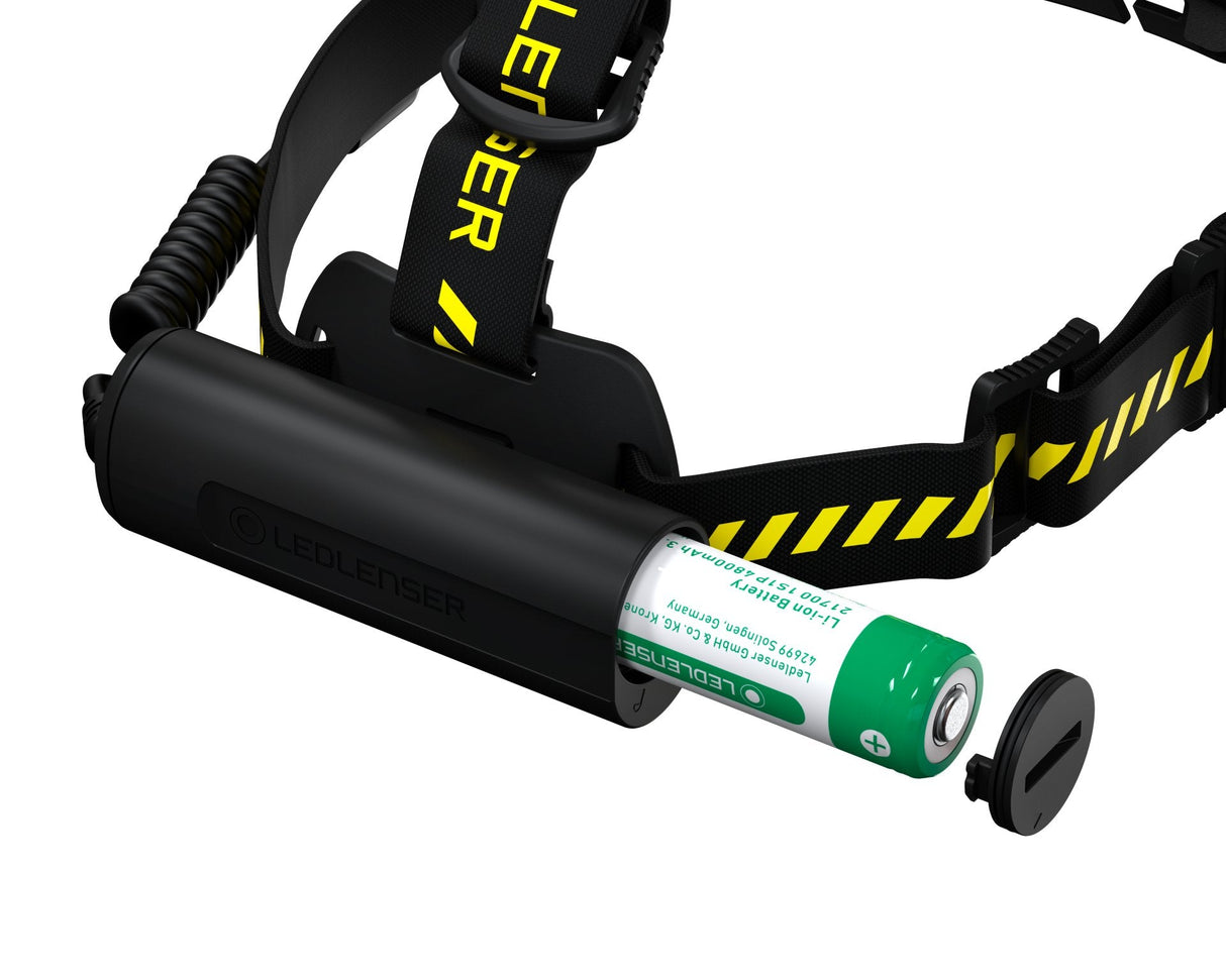 Led Lenser H7r Linterna Frontal Negro Amarillo 1000lm