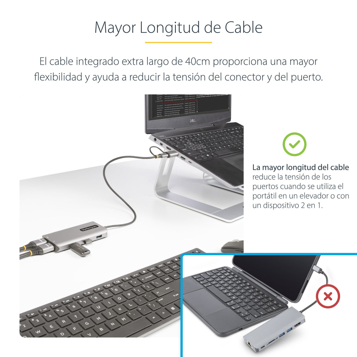 EAN 0065030901260 - StarTech.com 167B-USBC-MULTIPORT base para portátil y replicador de puertos Alámbrico USB 3.2 Gen 1 (3.1 imagen 11