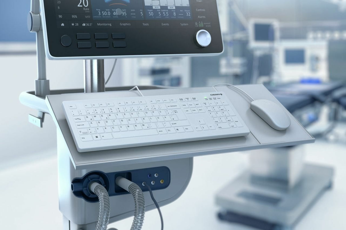 Cherry Active Key Mta Ak-C8112 Corded De-Layout Blanco