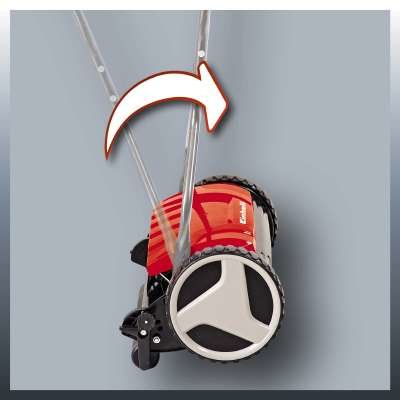 EAN 4006825609714 - Einhell GE-HM 38 S Cortacésped manual Negro, Rojo imagen 8