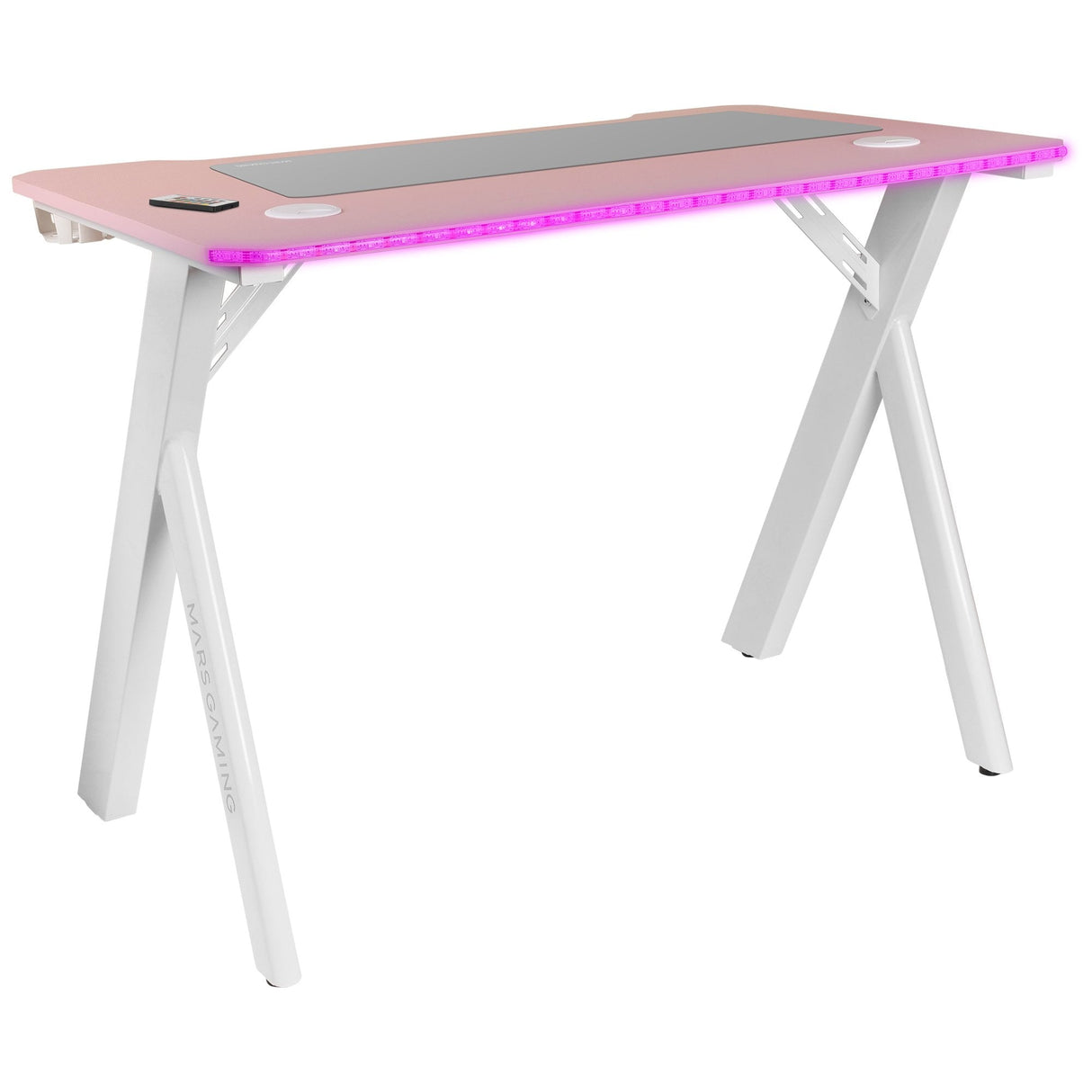Mesa Gaming Mars Gaming Mgd100rgb 100 X 60 X 74cm Rosa