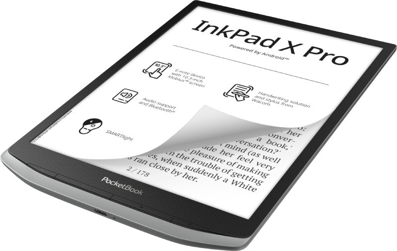 EAN 7640152097485 - PocketBook InkPad X Pro lectore de e-book Pantalla táctil 32 GB Wifi Gris imagen 2