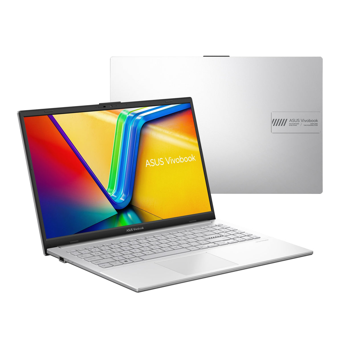 Asus Vivobook Go 15 Oled Oled E1504fa-L11305w - Ordenador Portátil 15.6" Full Hd (Amd Ryzen 5 7520u, 16gb Ram, 512gb Ssd, Radeon 610m, Windows 11 Home) Plata Fría - Teclado Qwerty Español