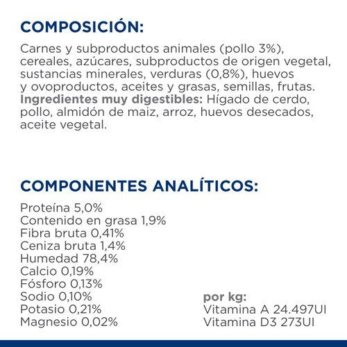 EAN 52742039879 - Hills 606446 alimento húmedo para perros Pollo, Ternera, Cerdo Universal 354 g imagen 8