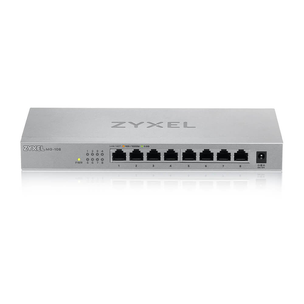 Zyxel Switch 8x Puertos Desktop 2.5g Multigig