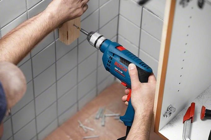 Taladro Percutor Gsb 13 Re Professional 600w 0601217100 Bosch