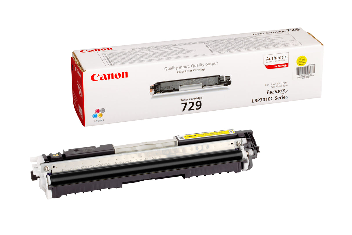 EAN 4960999684260 - Canon 729 Y cartucho de tóner 1 pieza(s) Original Amarillo imagen 2