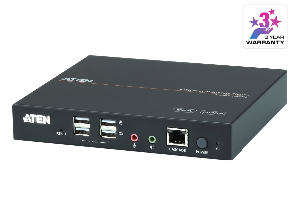 Vga+Hdmi Kvm Over Ip Console Cpnt Station In