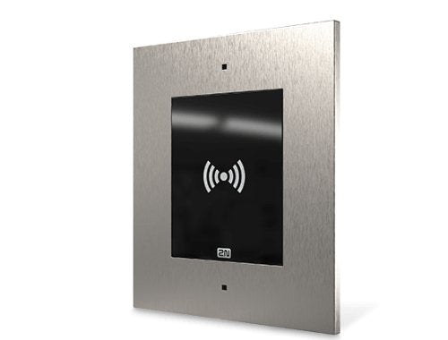 2n Telecommunications 9160342-S Lector De Control De Acceso Lector Básico De Control De Acceso Negro, Plata