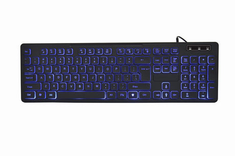EAN 8716309127493 - Gembird KB-UML3-02 teclado Hogar / Oficina USB QWERTY Inglés de EE. UU. Negro imagen 1