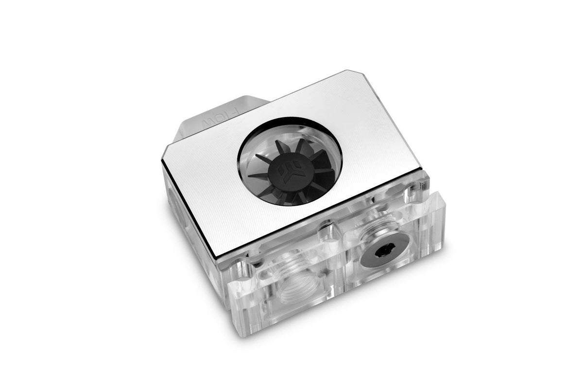 Ek Water Blocks Ek-Quantum Scalar Flowmeter Bottom-To-Top D-Rgb - Nickel