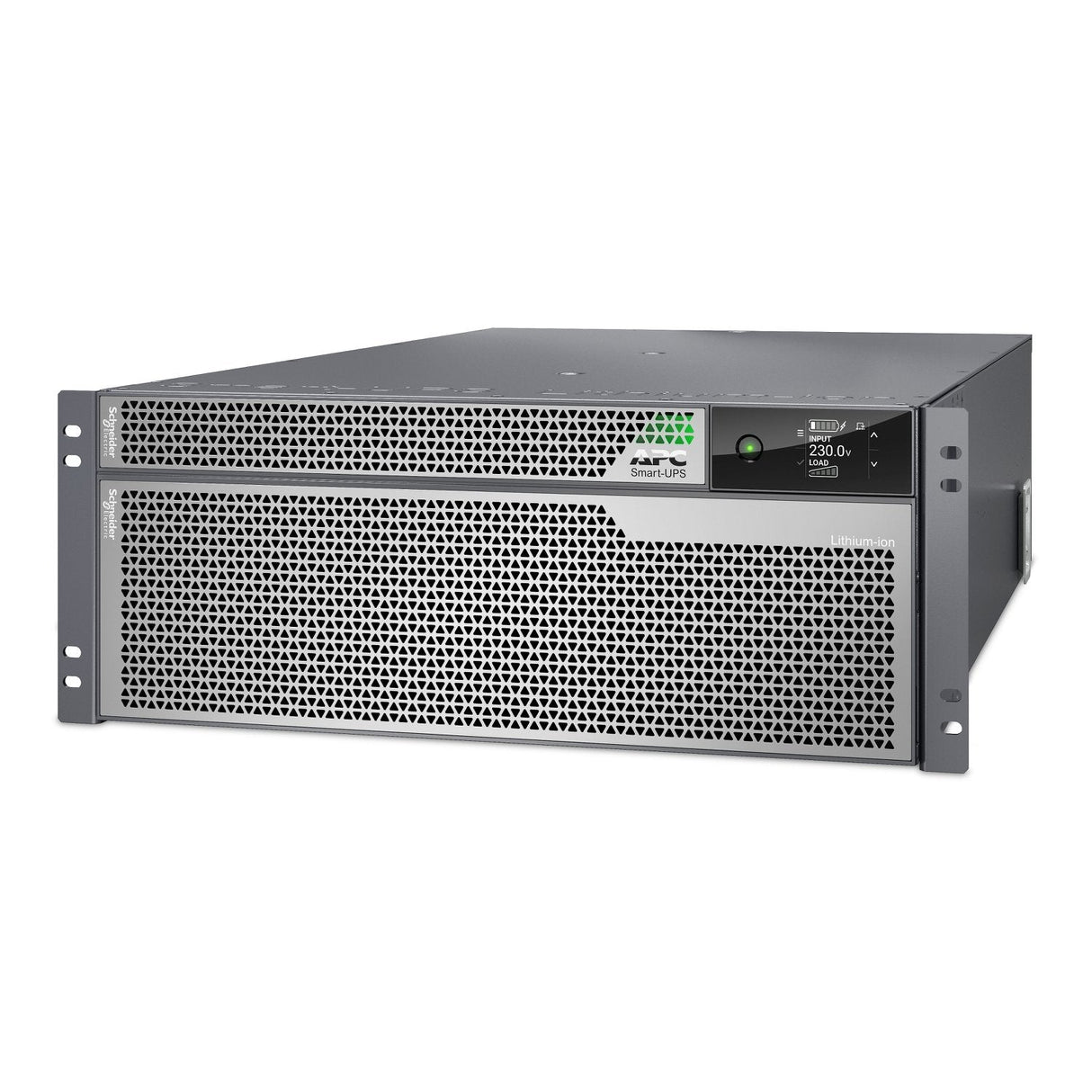 Sai Apc Smart-Ups Ultra Srtl8krm4ui Ups (Montaje En Bastidor) (Alta Densidad) En Línea Ca 230 V 8000 Vatios 8000 Va Ion De Litio Conectores De Salida: 12 4u Gris Plata Para P/N: Ap9335t Ap9335th Ap9640 Ap9641 Ap9810 Ap9834 Srtl180rm2